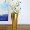 Slickblue Handcrafted Glass Vase, Conical Flower Holder, Slim Table Centerpiece, Indoor Outdoor Use, Color & Size Options - 4 of 4