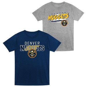 NBA Denver Nuggets Toddler Boys' 2pk T-Shirt - 1 of 3