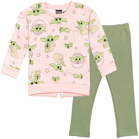 Girls discount yoda pajamas