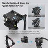 Orieon Techs Professional Video Tripod With Fluid Head - 3 of 4