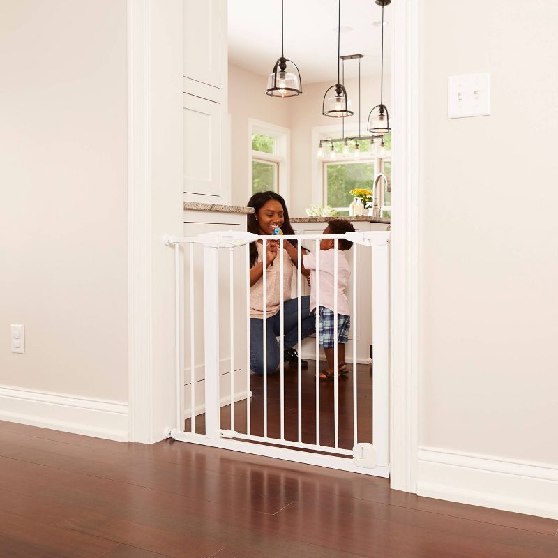 Toddleroo by North States Bright Choice Auto-Close Baby Gate - White -  29.75&#34;-40.5&#34; Wide, 3 of 7