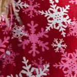 classic red snowflake