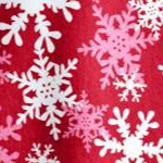 classic red snowflake