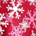 classic red snowflake