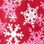 classic red snowflake