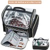 Paaaawaters Large Travel Makeup Bag & Nail Polish Organizer Holds 80 Bottles (15ml-0.5 fl.oz), Nail Polish Storage - 3 of 4