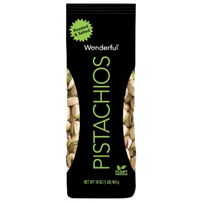 Wonderful Pistachios Roasted & Salted - 16oz