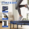 Probe Hues Rebounder Trampoline, Bungee Fitness with Adjustable Foam Handle, Indoor Exercise - 2 of 3