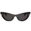 Dolce & Gabbana DX 4008 324187 Childrens Cat-Eye Sunglasses Glitter Black 44mm - 2 of 3