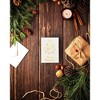 Best Paper Greetings 48 Pack Merry Christmas Greeting Cards, 4x6 Inches Christmas Note Cards Box Set, 6 Gold Foil Snowflake Designs - 3 of 4