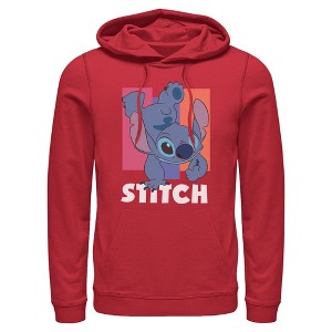 Mens Lilo & Stitch Thumbs Up Lightweight Hoodie - 1 of 4
