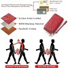 Luupatchy Plum Blossom Women's Wallet, with RFID Blocking Wristlet Leather - 4 of 4