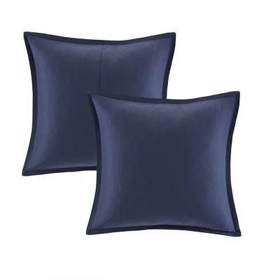 King Blue Microfiber 7-Piece Bed in a Bag Set