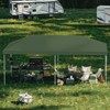 Pop Up Canopy Tent, Folding Shelter, Easy Setup Outdoor Canopy with No Sidewall, Height Adjustable Gazebo for Camping & Events - 4 of 4