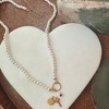 Estelle Pearl Necklace in Gold, Rose Gold, Silver - Honeycat - 4 of 4