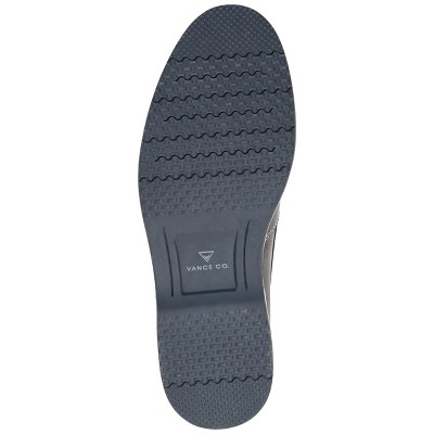 Harrison Modern Grey Faux Leather Casual Loafers with Comfort Foam