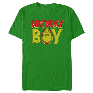 Men's Dr. Seuss Grinch Birthday Boy T-Shirt - 1 of 4