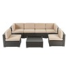 Sonkuki 7-Piece Patio Conversation Sofa Set - 2 of 4