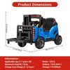 12V Ride on Forklift Car, Electric Vehicle Construction Truck with 2 Speed Modes, Remote Control - 3 of 4