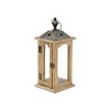 Cheung's Therin Wood & Metal Decor Lantern - 2 of 4