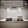 Futhork 29.5-inch Kitchen Range Hood, 1100 CFM Under-Cabinet Vent with Touch & Gesture Control - 4 of 4