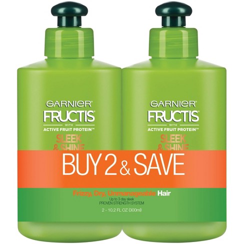 Garnier Fructis Active Fruit Protein Sleek & Shine Hair Treatment Set ...