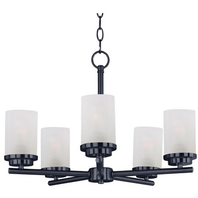 Maxim Lighting Corona 5 - Light Chandelier in  Black