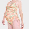 One Piece V-Neck Maternity Swimsuit - Isabel Maternity by Ingrid & Isabel™ - 3 of 3
