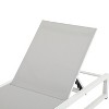 Kumasinova 1PC/2PCS Chaise Lounge Outdoor,Adjustable Pool Lounge Chairs with Aluminum Frame,Breathable Mesh Lounge Chair Outdoor for Patio&Deck - 4 of 4