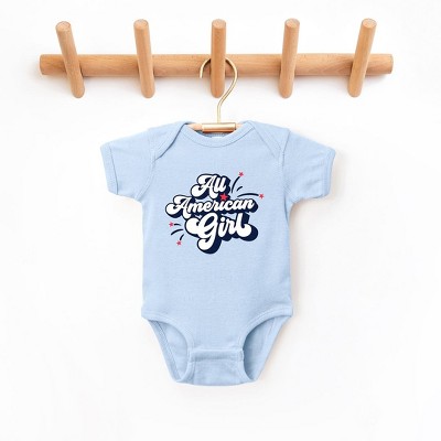 The Juniper Shop All American Girl Baby Bodysuit