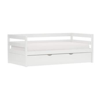 Twin Kids' Caspian Daybed with Trundle White - Hillsdale Furniture