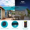 Sonkuki 10x6.5 ft LED Rectangular Patio Market Umbrella 3-Year-Non-Fading - 4 of 4