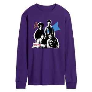 Men's - Star Trek - Original Series Crew Long Sleeve Graphic T-Shirt - 1 of 3