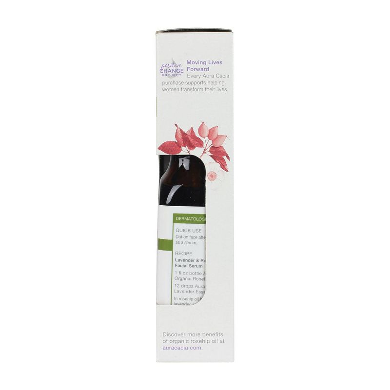 Aura Cacia Organic Rosehip Skin Care Oil - 1 fl oz, 3 of 8