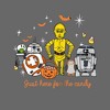 Juniors Womens Star Wars Halloween Here for Treat Friends T-Shirt - 2 of 4