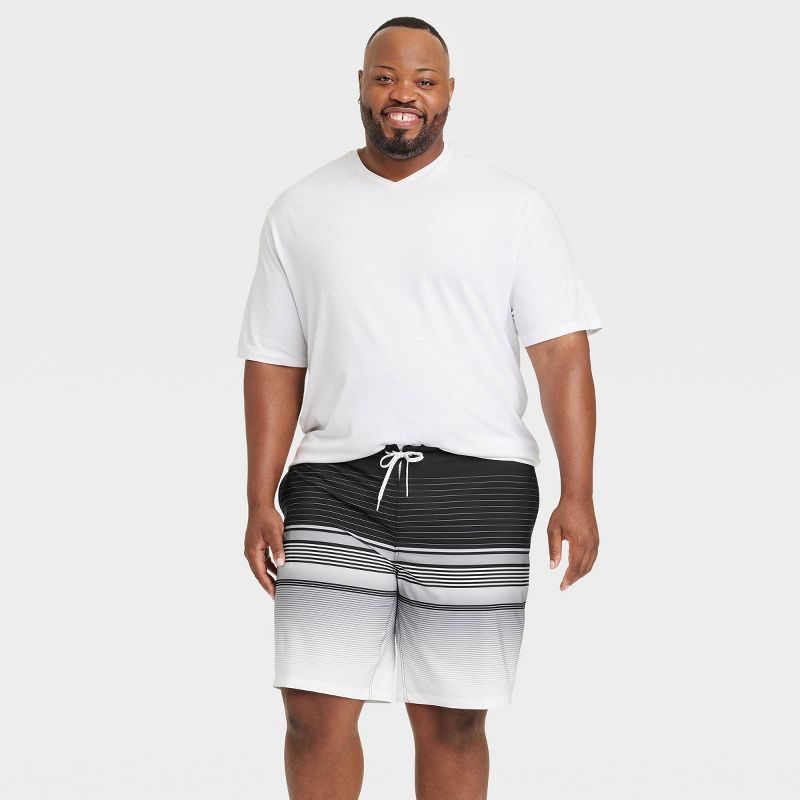 Men's Striped Board Shorts - Goodfellow & Co™, 4 of 5