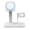 ESR 25W 3-in-1 Wireless Charger with MagSafe + CryoBoost - Arctic White - 3 of 4