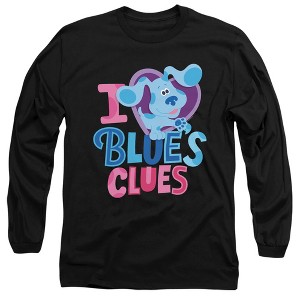 Men’s Blues Clues & You I Heart Blue Long Sleeve T-Shirt - 1 of 4