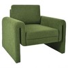 31.25" Boucle Modern Accent Chair with Round Arms and Sturdy Support - 4 of 4