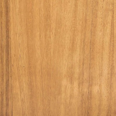 Acacia Wood Backless Counter Stool with Tapered Legs