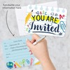 Big Dot of Happiness Back to School - Shaped Fill-in Invitations - First Day of School Classroom Invitation Cards with Envelopes - Set of 12 - 2 of 4