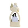 Roman 8.75 In Santa With Lighted Scene Figurine Lantern Led Battery Operated Santa Figurines - 2 of 3