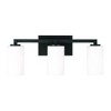 Capital Lighting Ravenwood 3 - Light Vanity in  Black Iron - 2 of 4
