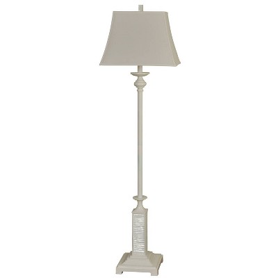 3-way Floor Lamp White - StyleCraft