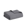 100% Cotton Ultra Soft Solid Bed Blanket,  3-Layer Lightweight Fabric Breathable Blanket for Hot Season - 3 of 4