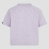 Converse® Girls' Boxy Short Sleeve Graphic T-Shirt - Violet - 3 of 4