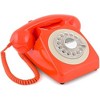Gpo - GPO Retro GPO746ROR 746 Desktop Rotary Dial Telephone - Orange - 3 of 4