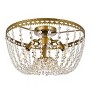 Elegant Lighting Kylie 16 inch flush mount in brass - 3 of 4