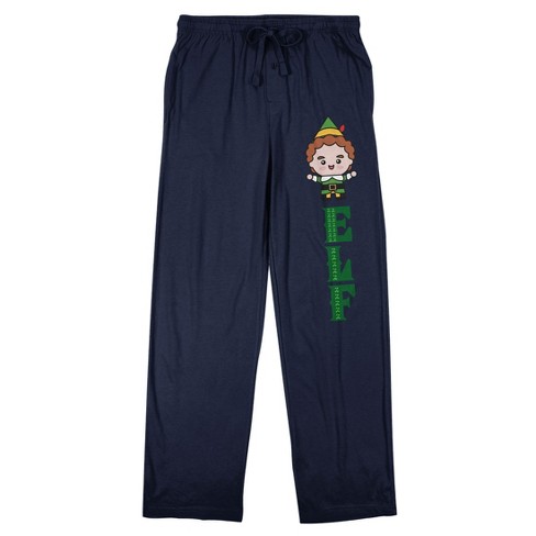 Elf The Movie Men's Buddy Omg! Santa I Know Him! Allover Print Pajama Pants  Green : Target