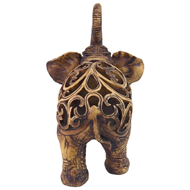 Design Toscano Jali Elephant Sculpture (Large), 4 of 7